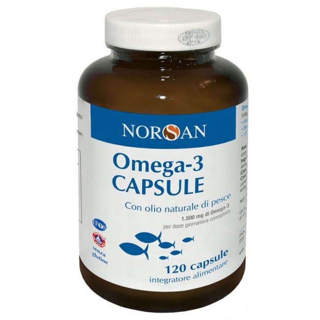 San omega Norsan omega 3 integratore 120 capsule