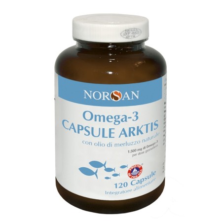 Norsan omega 3 arktis integratore 120 capsule