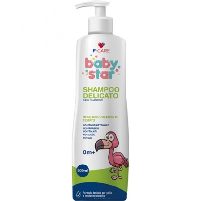 Babystar Baby Shampoo Delicato 500 ml 0m+