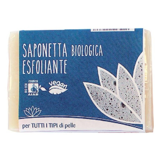 Fior di Loto Saponetta Biologica Esfoliante 100 gr