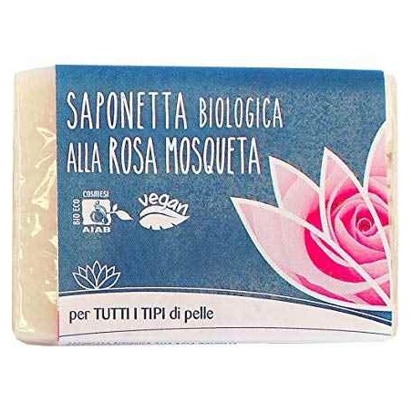 Fior di Loto Saponetta Rosa Mosqueta Bio 100 gr