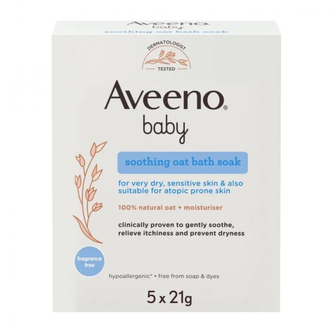 Aveeno Baby Bagno Lenitivo Colloidal 5x21gr