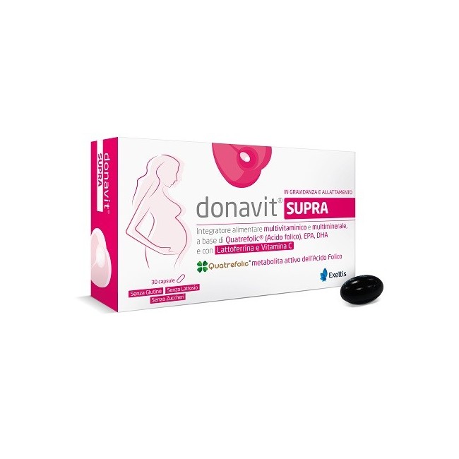 Exeltis Italia Donavit supra integratore 30 capsule