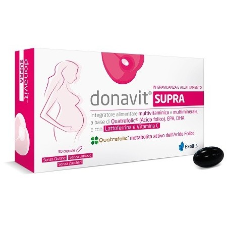 Exeltis Italia Donavit supra integratore 30 capsule