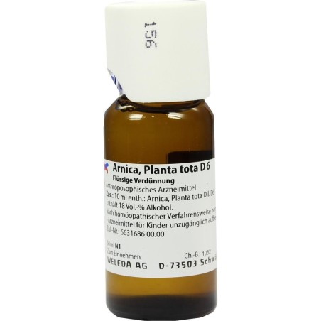 Weleda Italia Arnica planta tota D6 gocce 50 ml