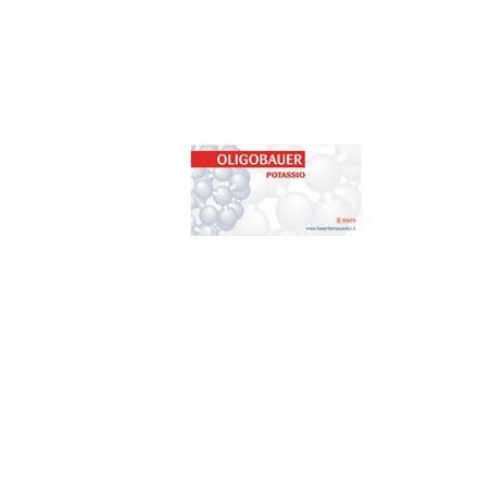 Oligobauer 14 potassio 20ab fiale di oligoelementi 2ml