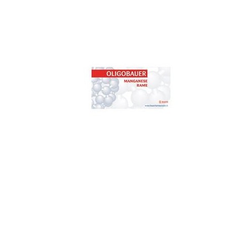 Oligobauer 25 manganese rame cobalto 20ab fiale 2ml