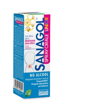 Sanagol Spray Junior Propoli Fragola 20 Ml