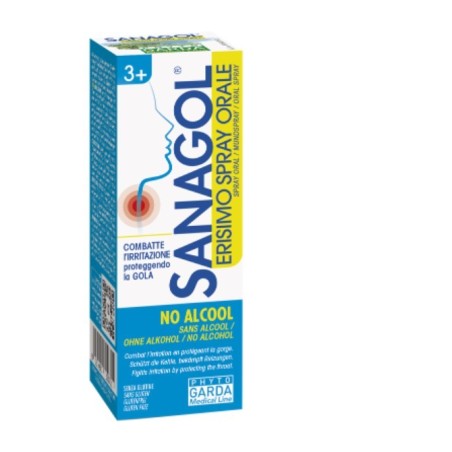 Sanagol Spray Erisimo Senza Alcool 20 Ml