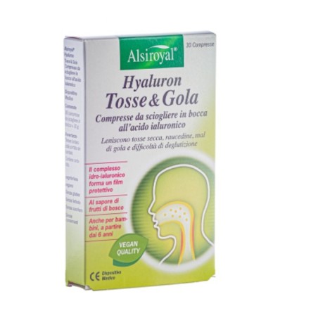 Hyaluron tosse & gola 30 compresse