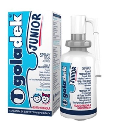 Goladek junior spray gola per bambini con ingredienti naturali 25 ml