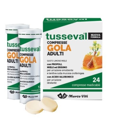 Marco Viti Tusseval gola adulti 24 compresse