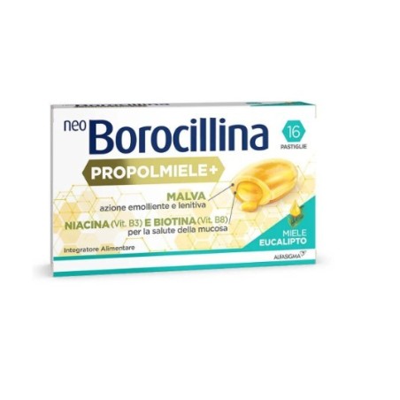 Alfasigma Neoborocillina Propolmiele+ Miele/eucalipto 16 Pastiglie