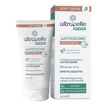 Altrapelle dry & feel deocrema antiodore 24h 50 ml