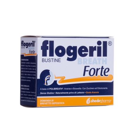 Shedir farma Flogeril breath forte integratore 18 bustine