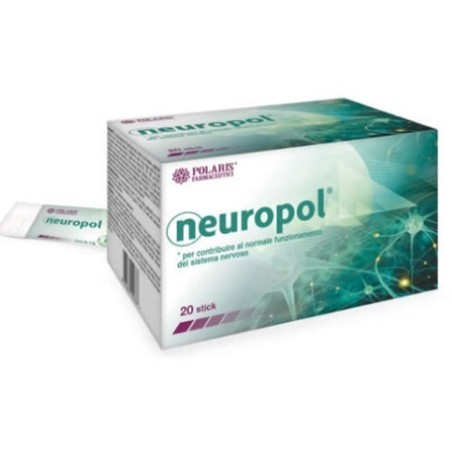 Polaris farmaceutici Neuropol 20 stick integratore di acido lipoico