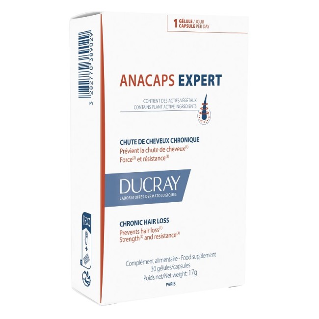 Ducray anacaps expert capelli e unghie 30 capsule