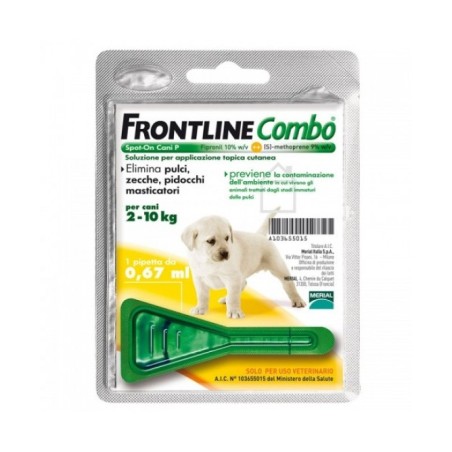 Frontline Combo Spot-on Per Cani 2-10kg