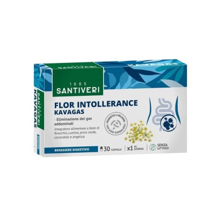 Santiveri Flor intollerance kavagas 30 capsule