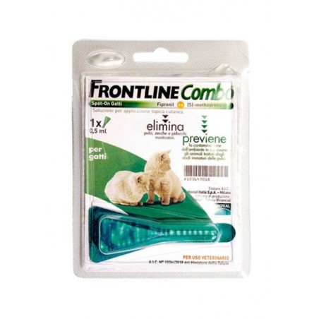 Frontline Combo Spot-on Per Gatti 1 Pipetta Da 0,5ml