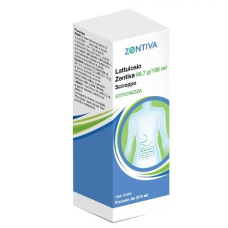 Lattulosio zentiva sciroppo farmaco generico 200 ml