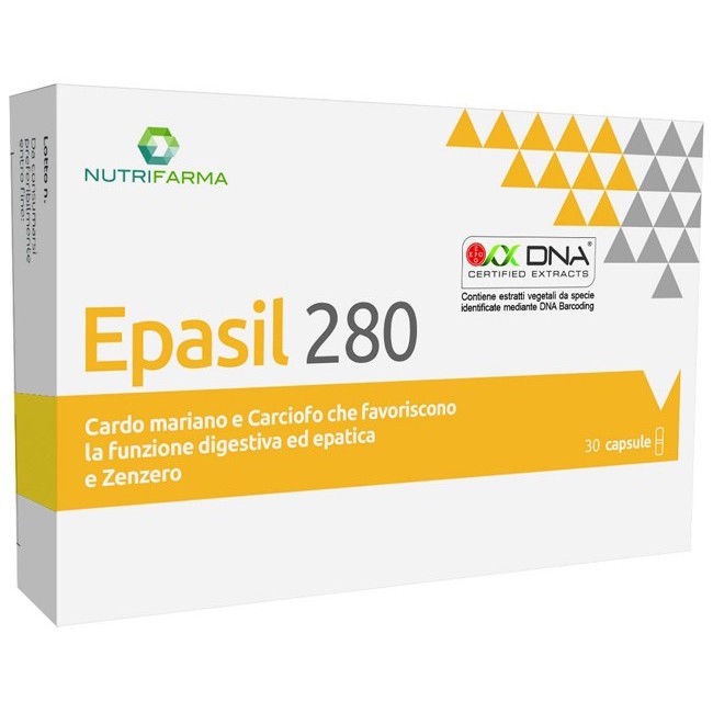 Aqua viva Epasil 280 integratore di cardo mariano 30 capsule