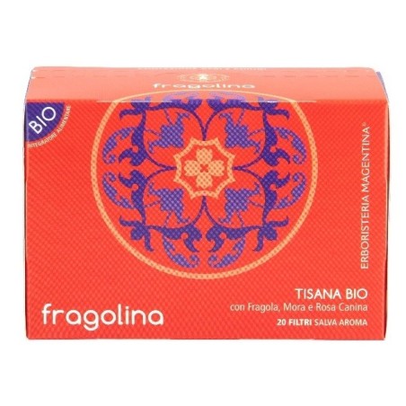 Erboristeria Magentina Tisana fragolina bio 20 filtri