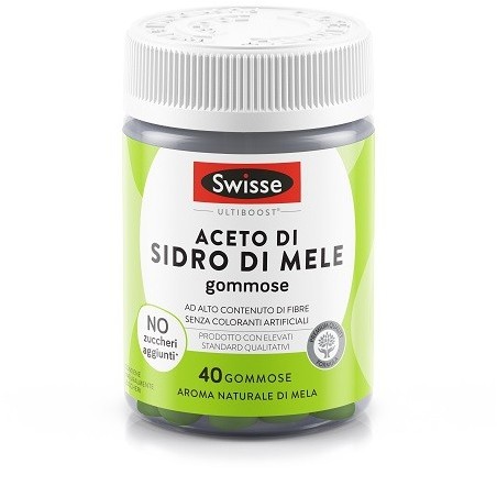 Swisse aceto di sidro di mele 40 pastiglie gommose