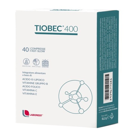 Tiobec 400 Fast Slow 40 Compresse