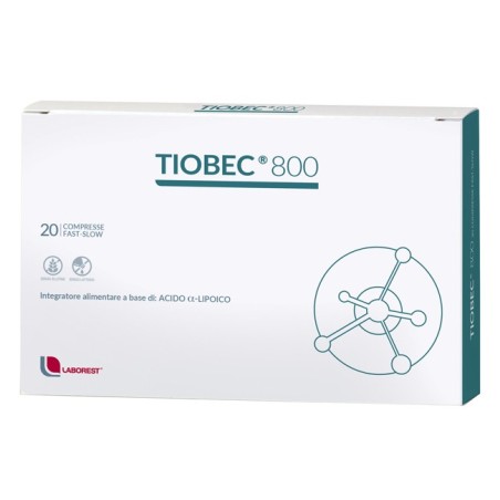 Tiobec Fast Slow 800 20 Compresse 32g