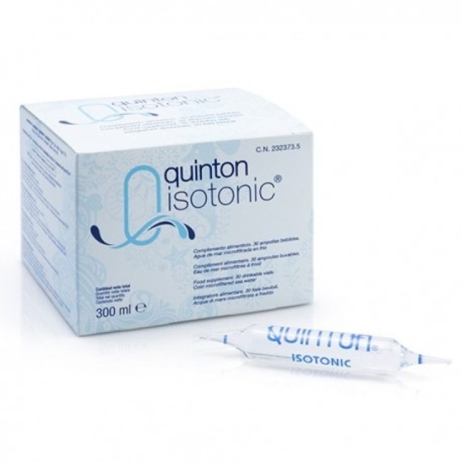 Quinton plasma isotonic soluzione isotonica 30 fiale