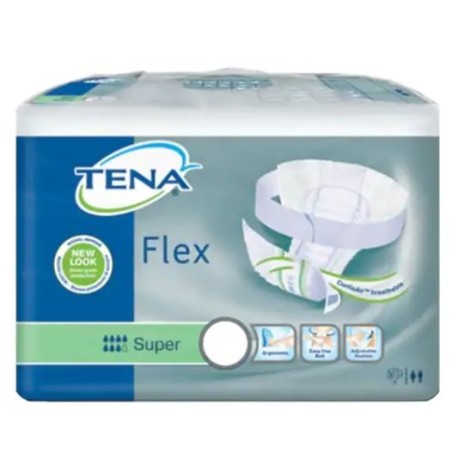 Tena flex super L assorbente con cintura 30 pezzi