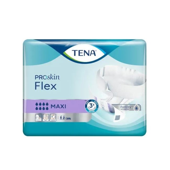 Tena Flex Maxi Pannolone A Cintura Large 22 Pezzi