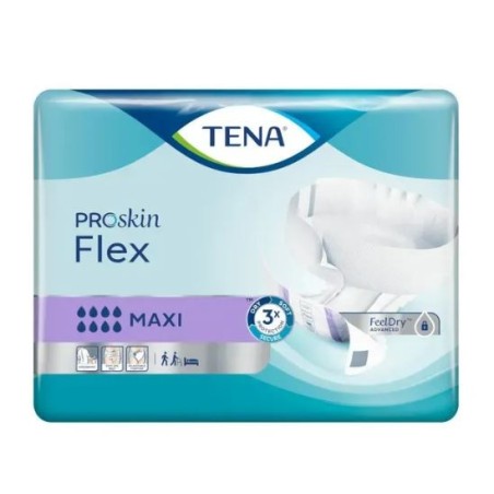 Tena Flex Maxi Pannolone A Cintura Large 22 Pezzi