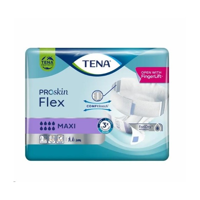 Tena Proskin Flex Maxi Pannolone A Cintura Medium 22 Pezzi