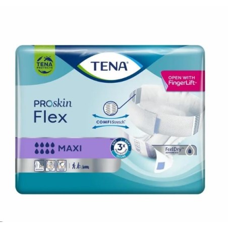 Tena Proskin Flex Maxi Pannolone A Cintura Medium 22 Pezzi