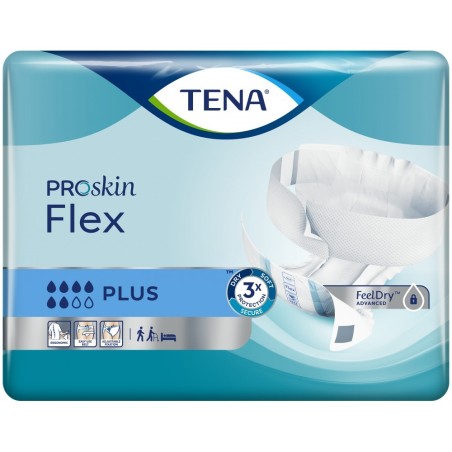 Tena Flex Plus Medium Pannolone Per Incontinenza 30 Pezzi