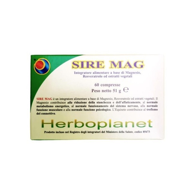 Herbopanet Sire Mag 60 Compresse