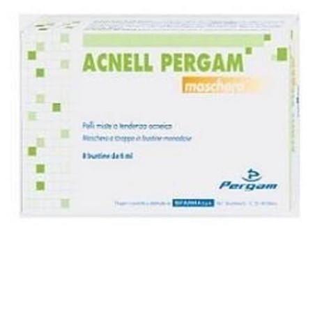 Acnell pergam maschera per pelle con acne