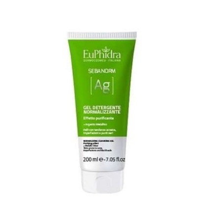 Euphidra Sebanorm Ag Gel Detergente normalizzante 200ml