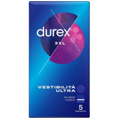 Durex Settebello 3XL preservativi in lattice