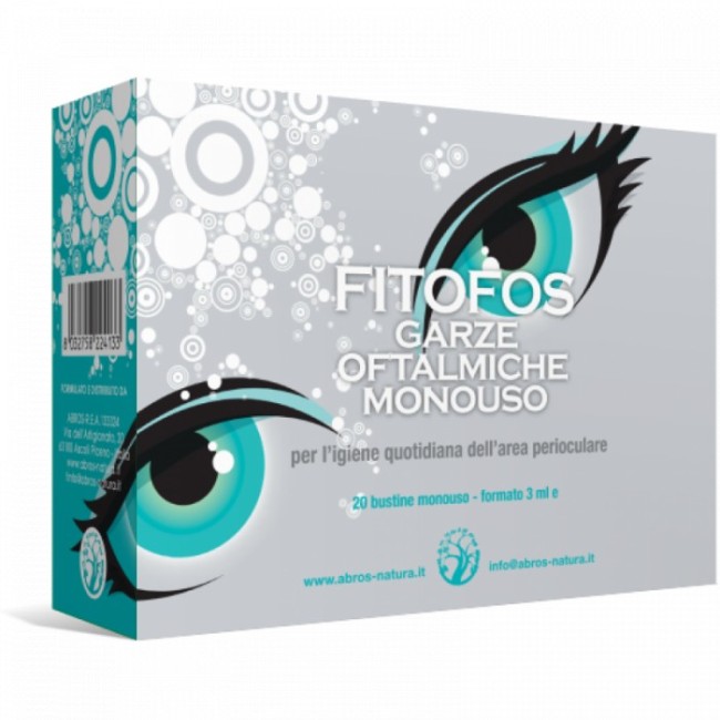 Abros Fitofos garze oftalmiche 20 bustine