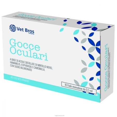 Vet Bros Gocce Oculari 10 Fiale 10ml