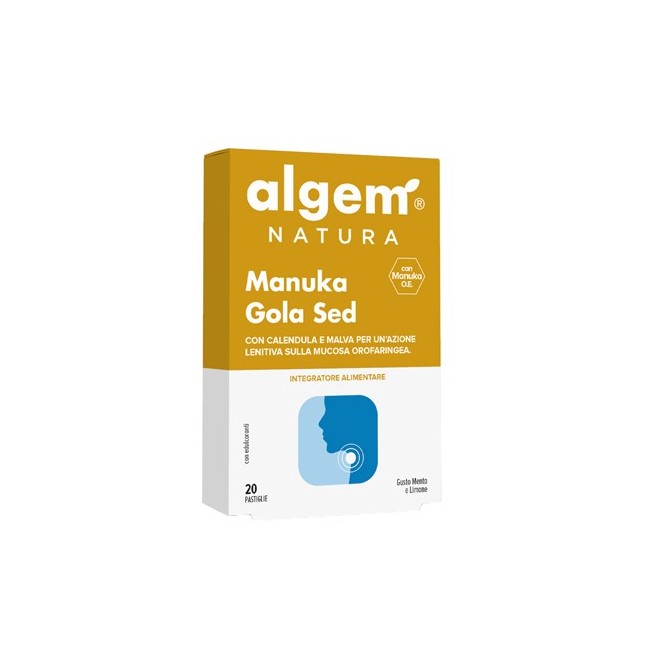 Algem manuka gola sed 20 pastiglie 1000 mg