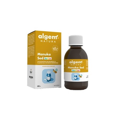 Algem manuka sed junior sciroppo bambini 200 ml