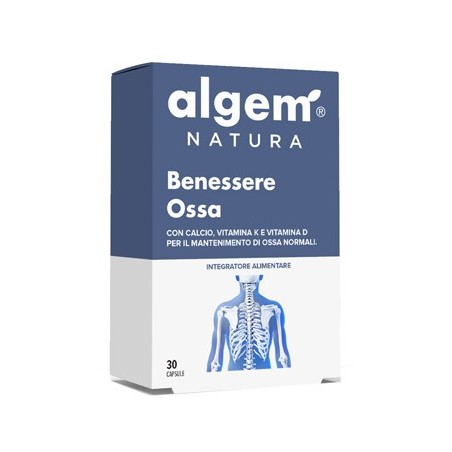 Algem natura Benessere ossa integratore 30 capsule