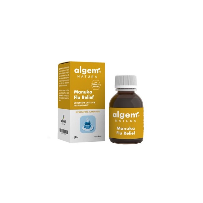 Algem Manuka Flu Relief 50ml per le vie respiratorie