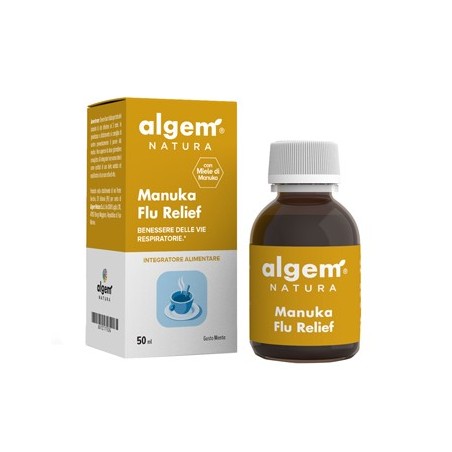 Algem Manuka Flu Relief 50ml per le vie respiratorie