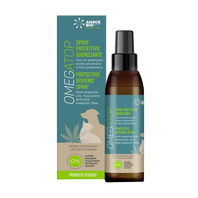 Ansce Omegatop spray igienizzante protettivo 150 ml