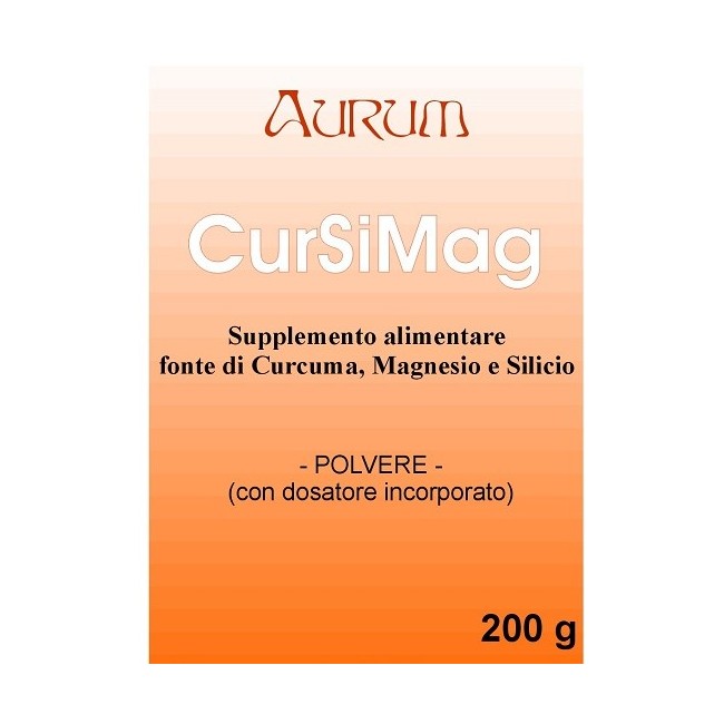 Aurum Cursimag polvere di curcuma e magensio 200 g